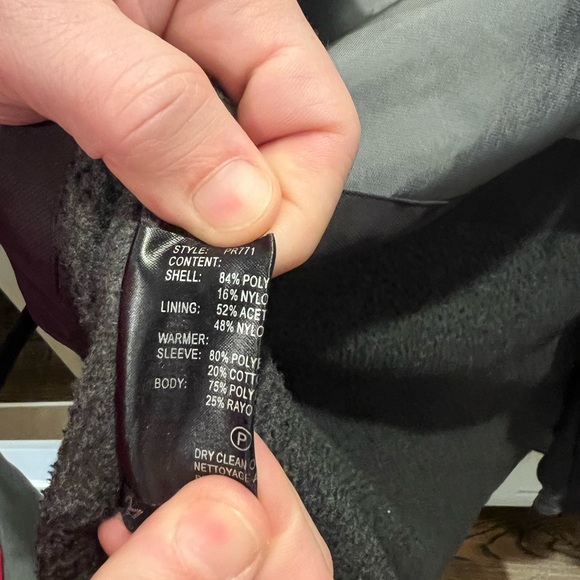 Vintage Barneys New York Mens Size M Rain/Trench Style Jacket in Off Black - Picture 6 of 15